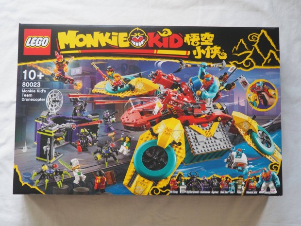 80023 LEGO Monkie Kid - Monkie Kid csapatnak drnkoptere