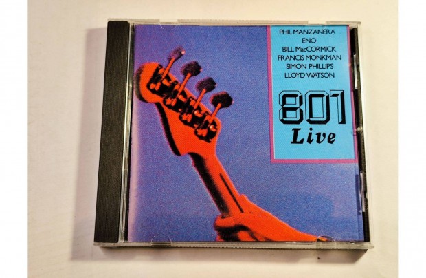 801 - 801 Live CD 1989. UK Brian Eno