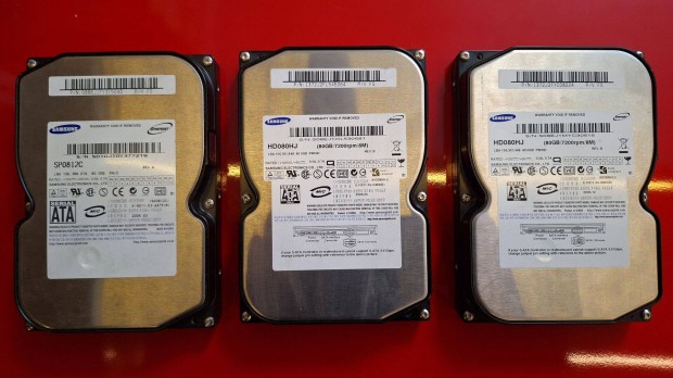 80 GB SATA HDD Samsung winchester vincseszter