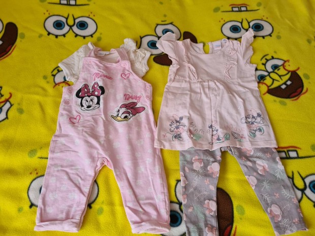80-as kislány Minnie Mouse ruha együttesek