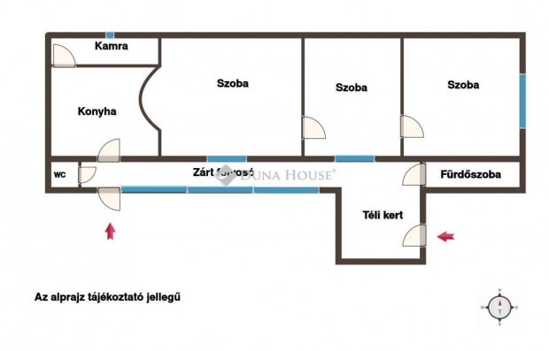 85 nm-es h�z elad� Udvar