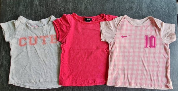 86-92-es Young Dimension, H&M és Nike póló csomag