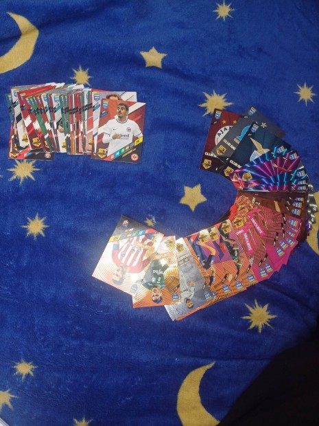 86 db Panini Euro 2024 focis kártya - ritkákkal, logókkal - 20 000 Ft