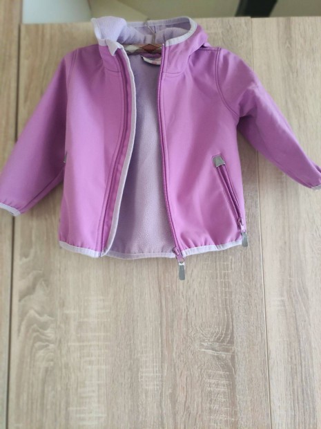86-os lila lányka softshell felső