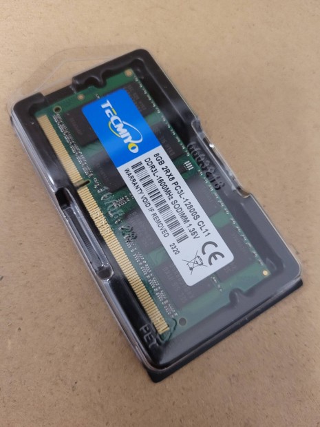 8GB DDR3 1600MHz 1.35V Samsung chip-es laptop ram