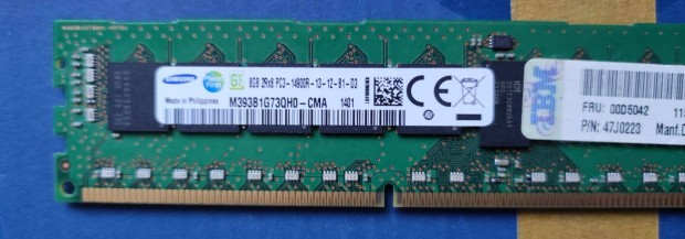 8GB DDR3 ECC RAM. 1600MHz