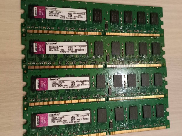 8GB Kingston memória (2GB 800MHz DDR2)