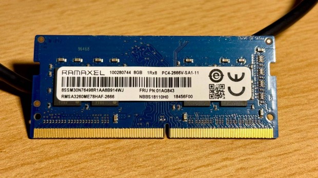 8GB laptom DDR4 memria elad