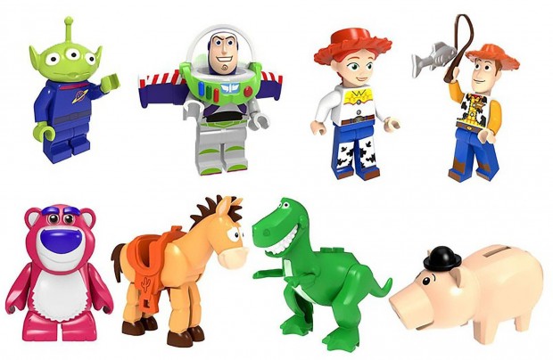 8 db-os Toys Story 4 mini figura szett