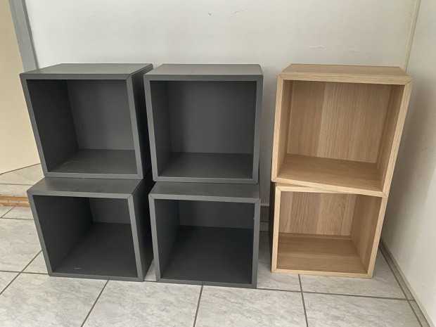 8db IKEA Eket szekrny (szrke-tlgy)