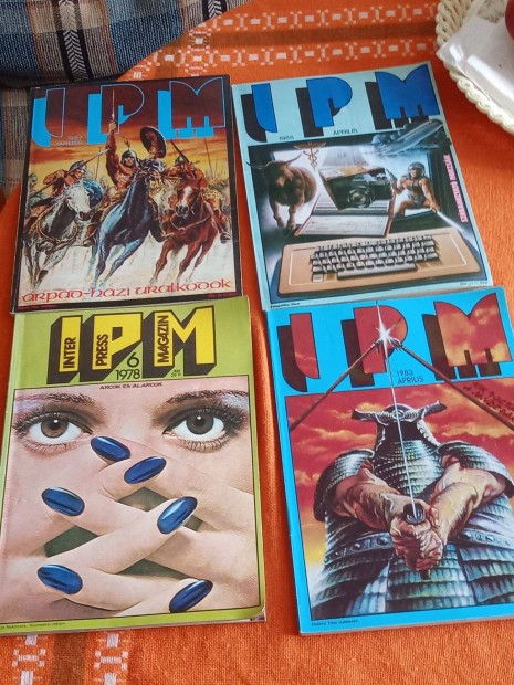 8db IPM retro Interpress Magazin 1000ft buda szemlyesen budn lakci