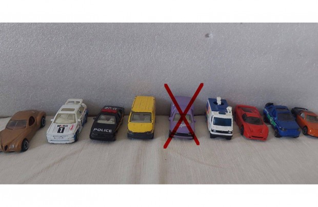 8db Matchbox kocsi aut jrm