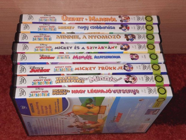 8db Mickey Egr jtsztere DVD (2007) Disney junior mese sorozat