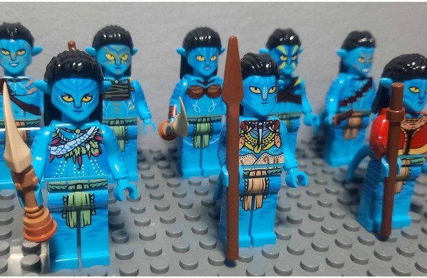 8db lego tpus Avatar minifigura egyben