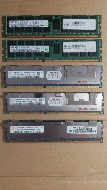 8gb 2Rx4 PC3L-10600R - Újszerű, olvasd el!