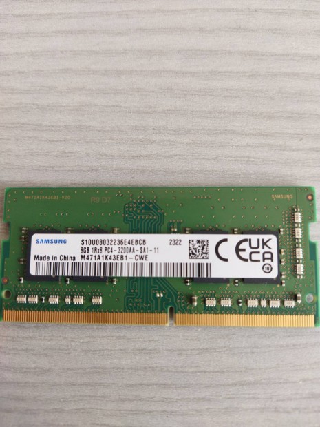 8gb ddr4 laptopmemria (3200Mzh)