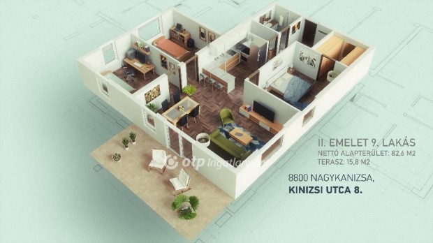 90 nm-es lak�s elad� Nagykanizsa