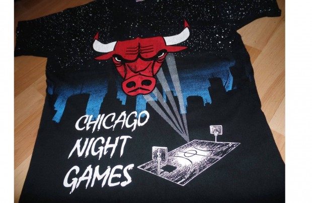 90's NBA Chicago Bulls " Chicago Night Games" pl, mez