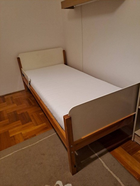 90x200 gy, IKEA matraccal, leessgtlval