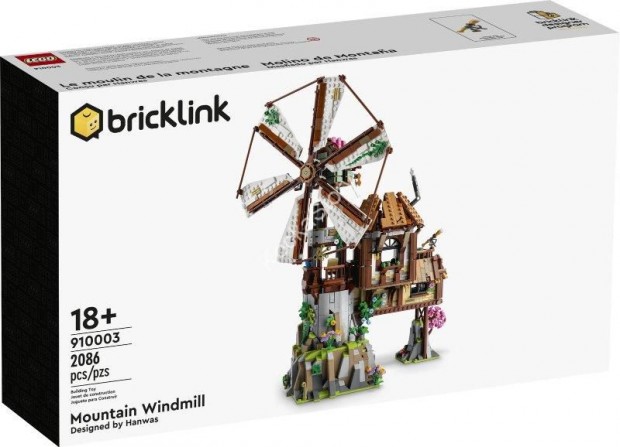 910003 LEGO(R) Bricklink &#8211; Hegyi szlmalom (Montain Windmill)