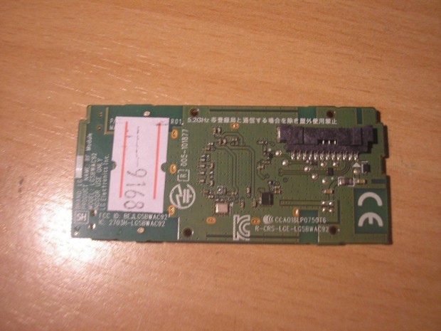 9168 LG 43UM7450PLA wifi modul Lgsbwac92