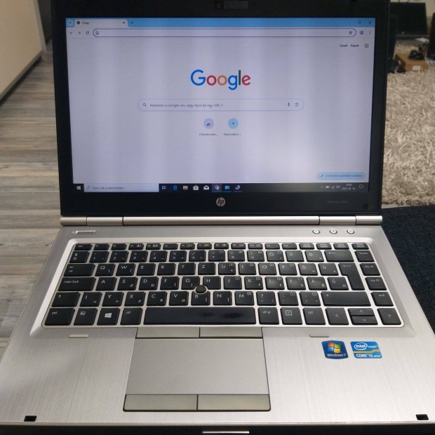 91.Hp 8470p laptop i5 processzor 3340M 14 kijelző Erős fémház 8 gb m
