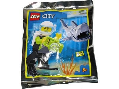 952019 LEGO(R) City &#8211; Scuba Diver and Shark &#8211; bvr s