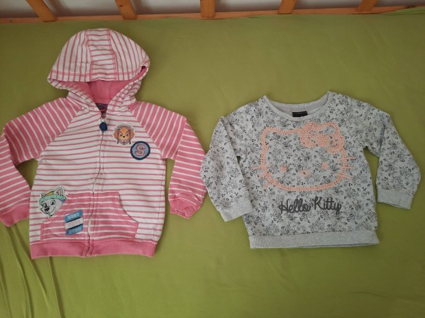 98-104-es melegt fels, pulver, Mancsrjrat, Hello Kitty