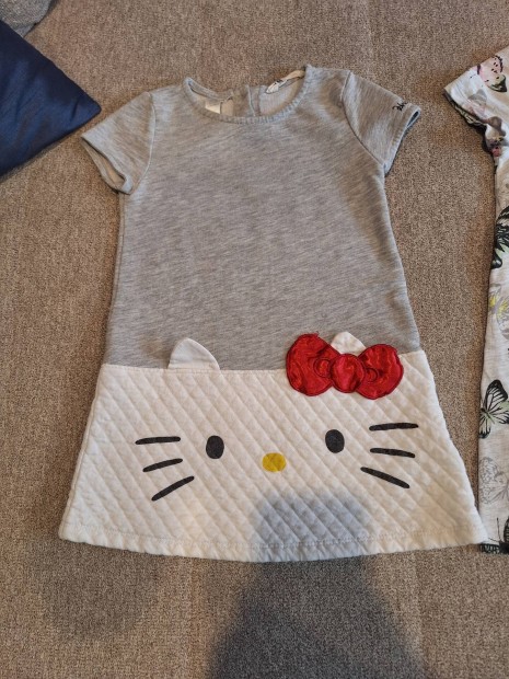 98-104-es ruha, tunika, H&M, Hello Kitty