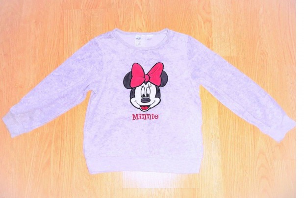 98/104 jszer H&M cuki Minnie egr mints plss pulver pulcsi