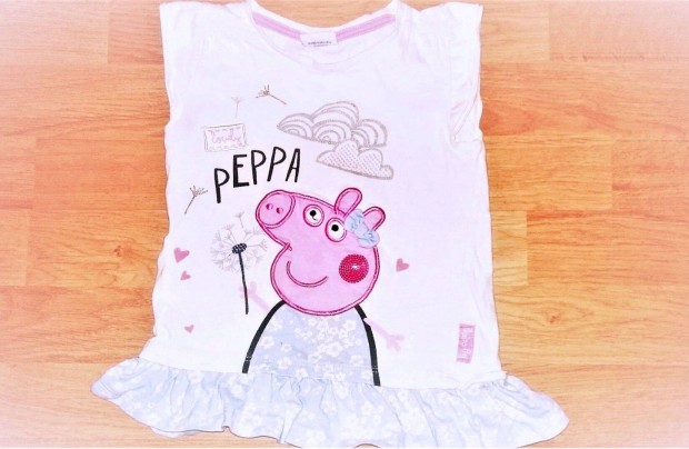 98 Tu Peppa Pig cuki Perppa malac flitteres fodros 3Ds ruha tunika