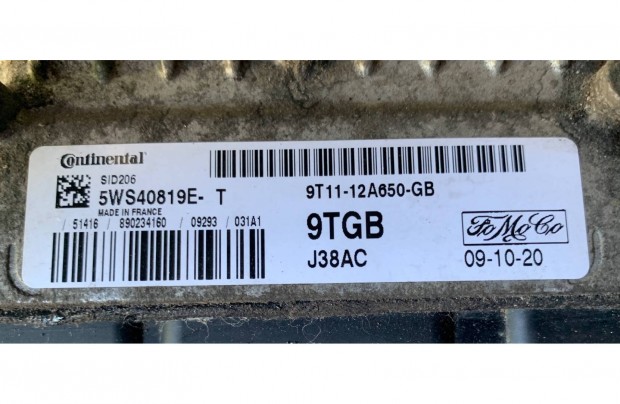9T11-12A650-GB Ford Conect 1,8TDCI motorvezérlő komputer 2009-2014
