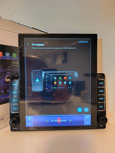 9.5 colos Android 6/64 GB autós multimédia