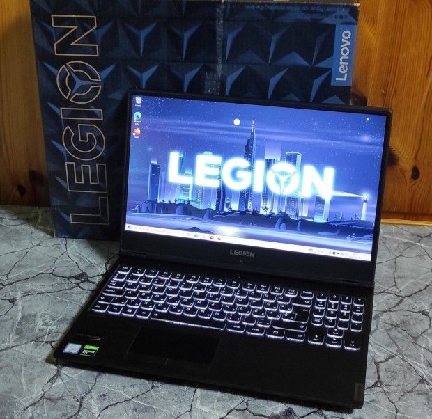 9.GEN. Legion Magyar Gamer Laptop Vilgt Bill. Szp ll. Garancia!