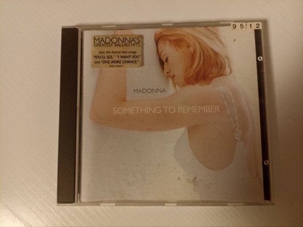 9 Madonna: Something to remember CD Veszprm