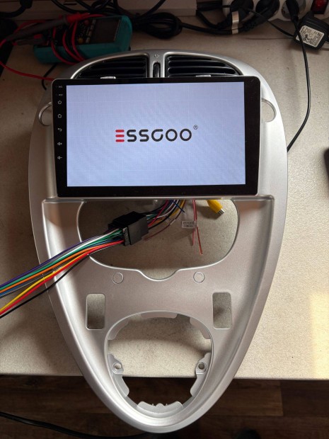 9" 2 din androidos fejegys�g + Citroen xsara picasso be�p�t� keret