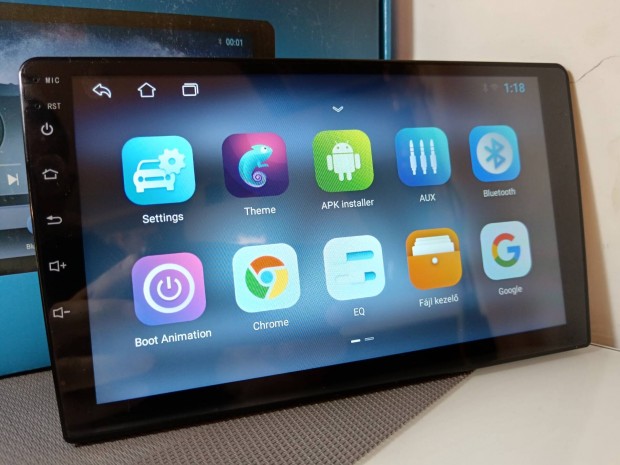 9" Android Carplay autós multimédia fejegység 4/64GB