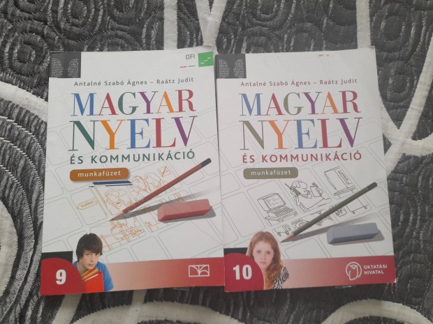 9. és 10.évfolyamú Magyar Nyelv munkafüzetek