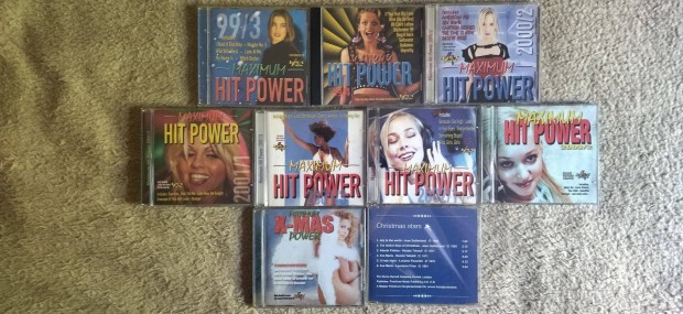 9db CD Csomag egyben Maximum Hit Power Gyri CD Csomag