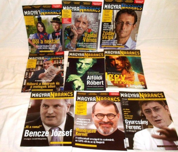 9db Narancs magazinok