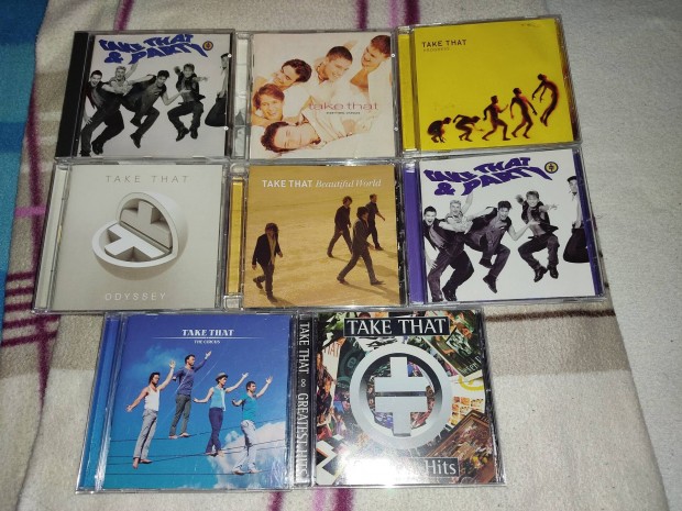 9db Take That CD (10 lemez egyben)