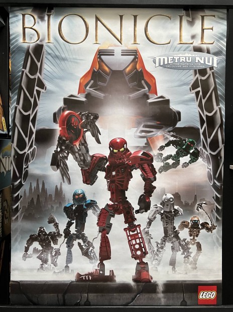 A1-es mret Lego Bionicle Metru Nui Toa poster 