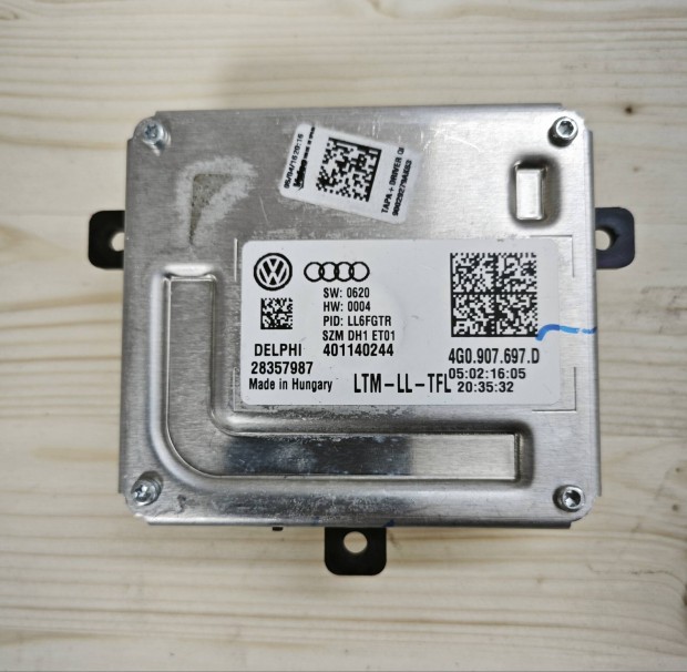 A4 a5 8k a6 4g c7 audi uj nappalifény vezérlő 4g0907397d