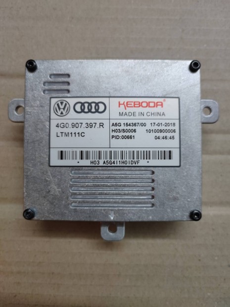 A6 4g audi új Nappali fény DRL LED vezérlő 4g0907397p