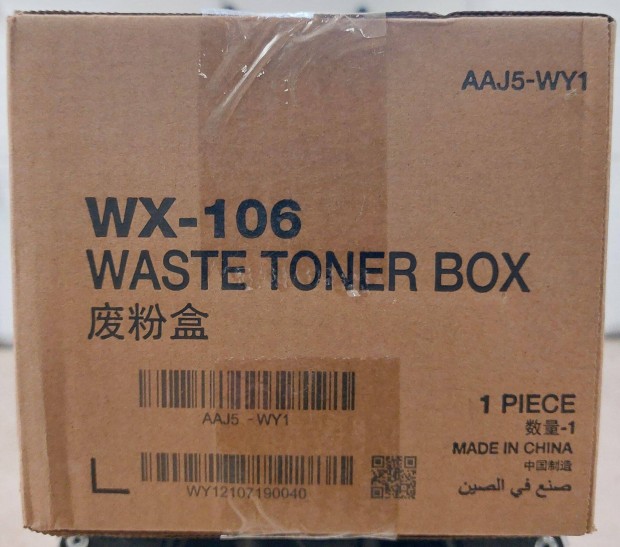 AAJ5WY1 WX-106 cikkszm Waste Toner, azaz szemetes tartly