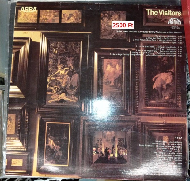 ABBA 5 LP: Arrival, S. Trouper, The Album, The Visitors, Waterloo