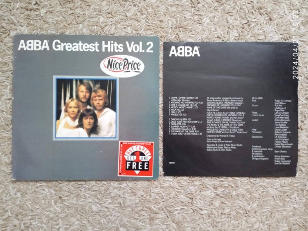 ABBA - Greatest Hits Vol. 2 (angol kiads)