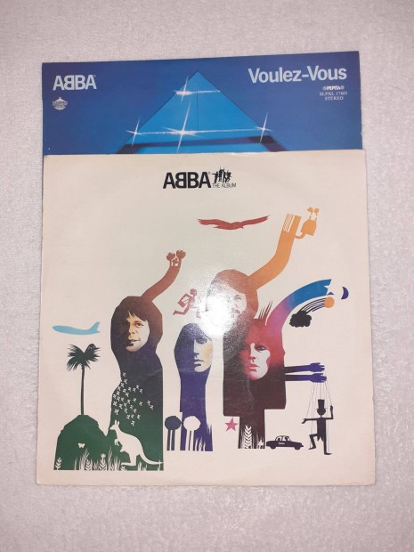 ABBA : The Album + Voulez Vous / Vinyl LP csomag /