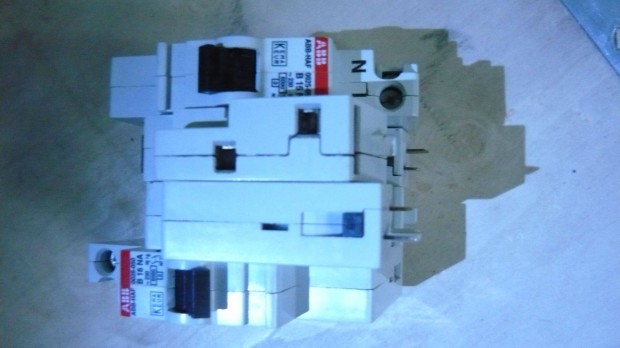 ABB HAF0025-50 B16NA 2k.N&L,1 modulos kismegszakt B16