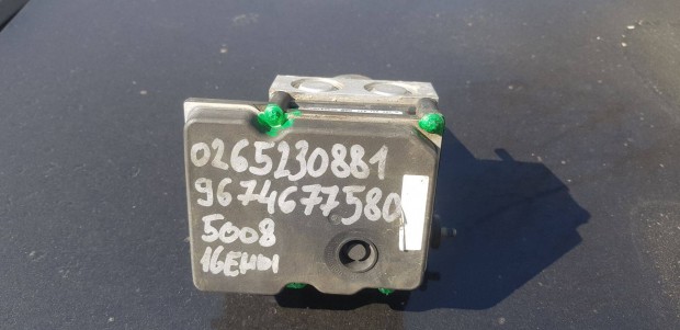 ABS vezérlő 9674677580 Peugeot 3008 5008 1 1.6 HDI